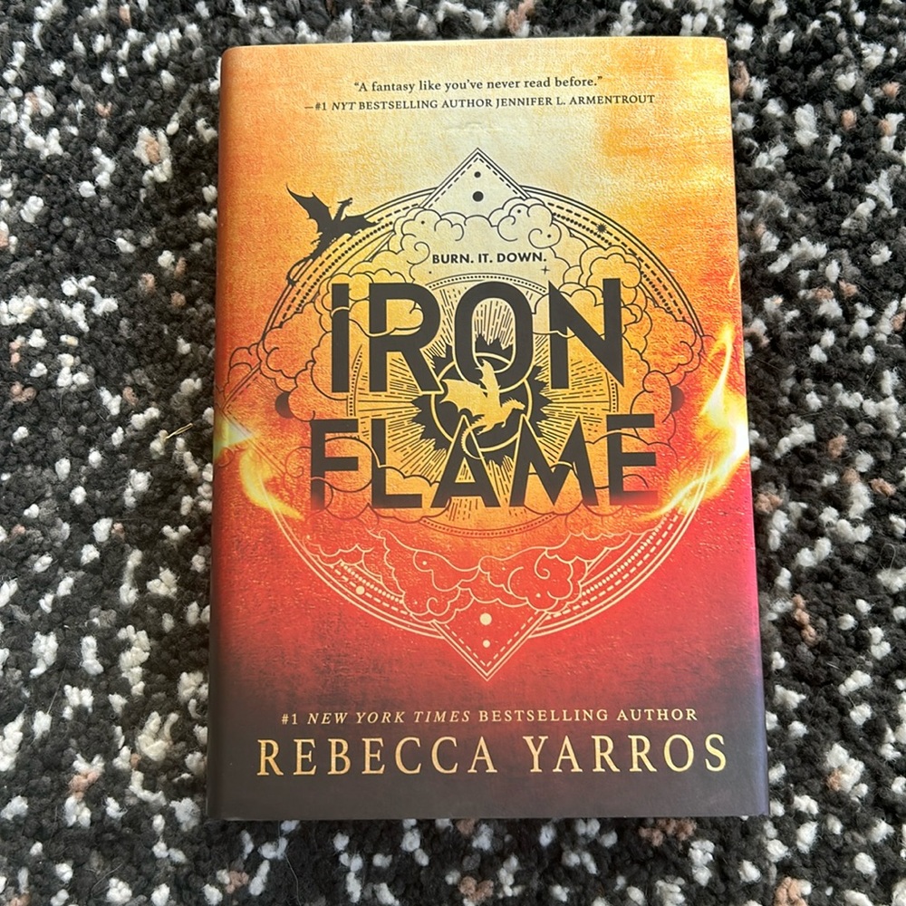SOLD Iron flamed signed edition